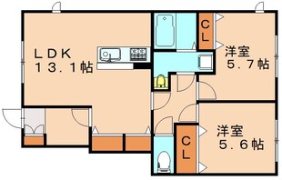 本城駅 徒歩28分 1階の物件間取画像